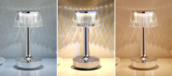 Lampada da tavolo cristallo USB MU DL-XTD804 ART. 1653