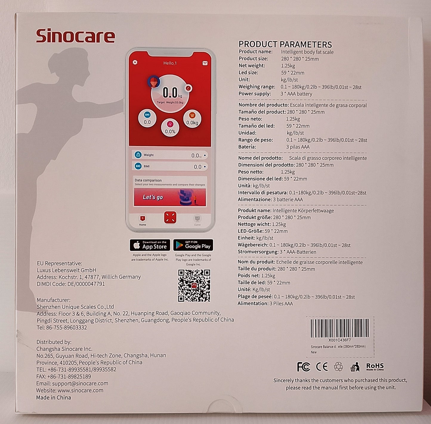 Bilancia digitale pesapersone ART. 1669