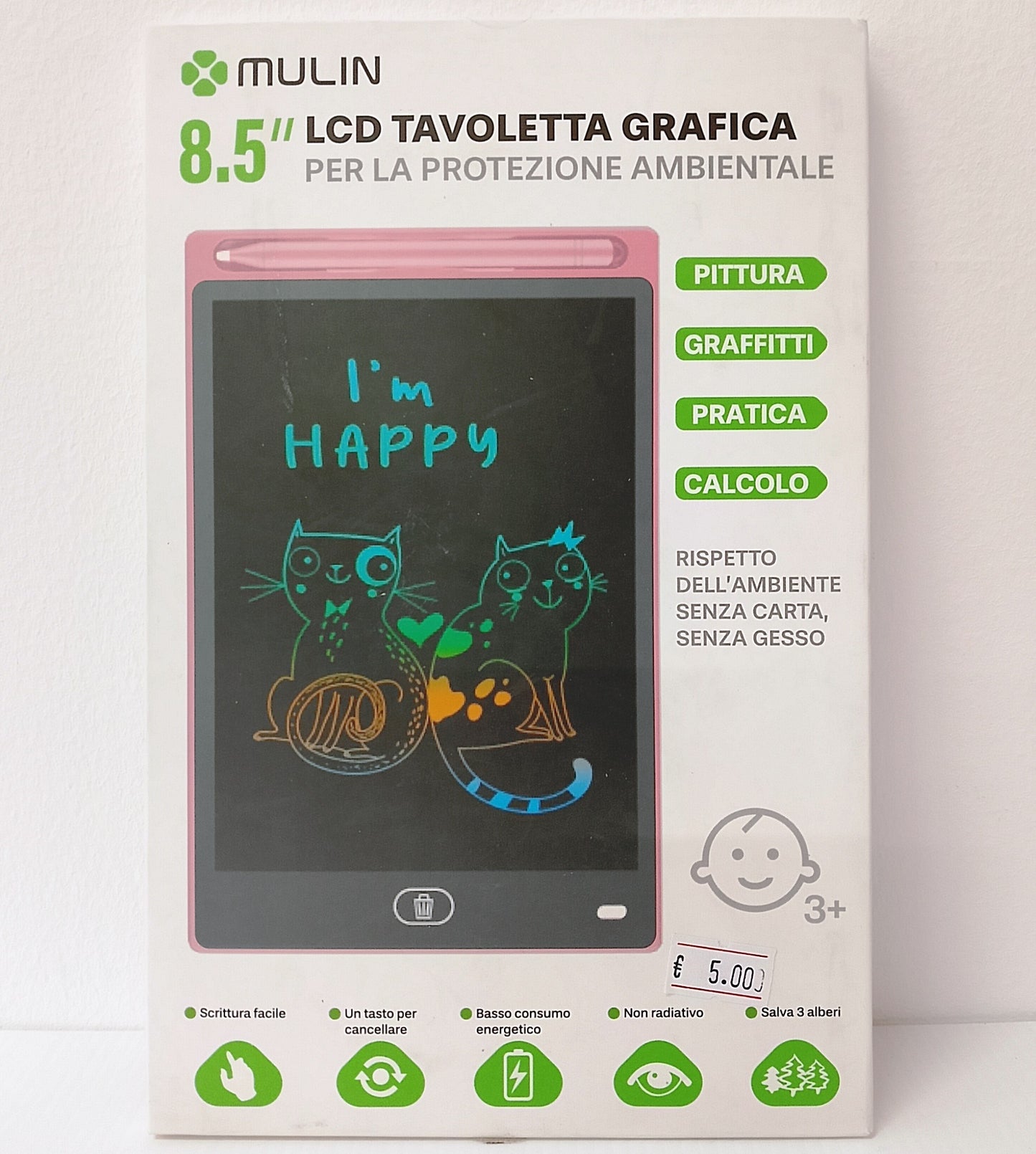 Tavoletta grafica LCD 8,5" ART. 1735