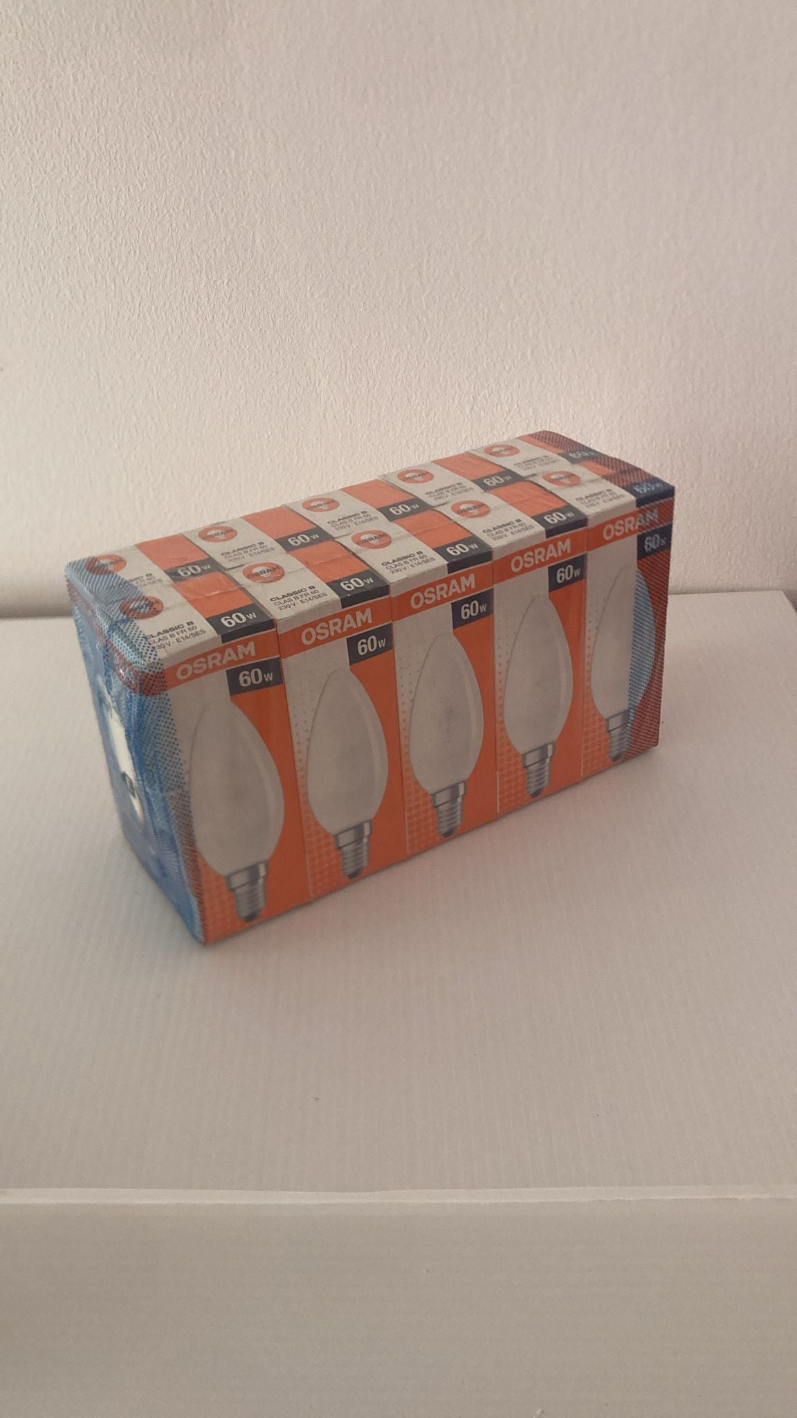 confezione da 10 Osram Classic LED E14 Candela