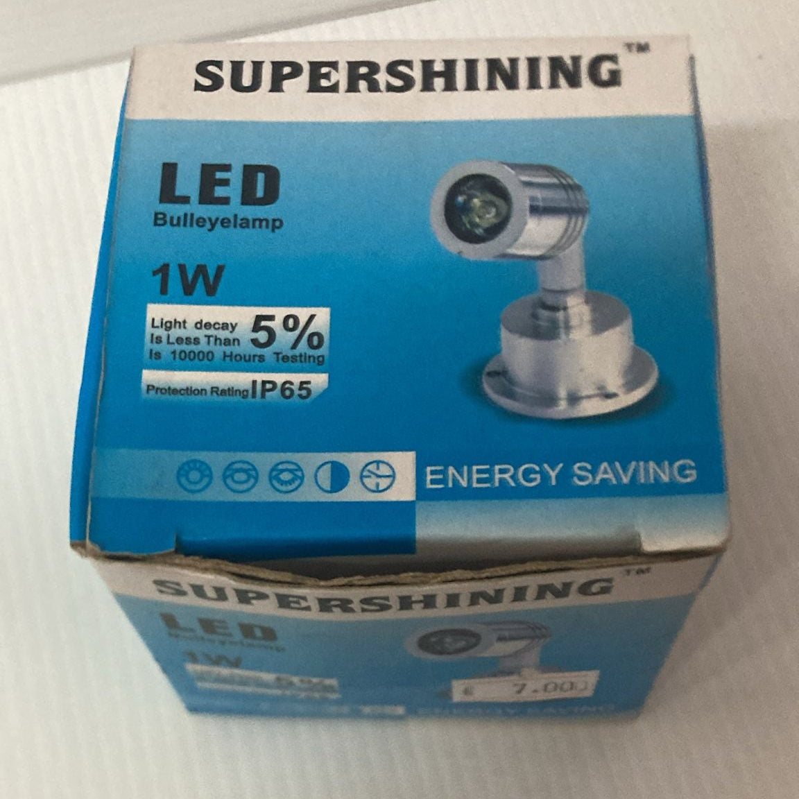 Faretto LED 12V 1w Calpestabile per piscina Fontane Impermeabile
