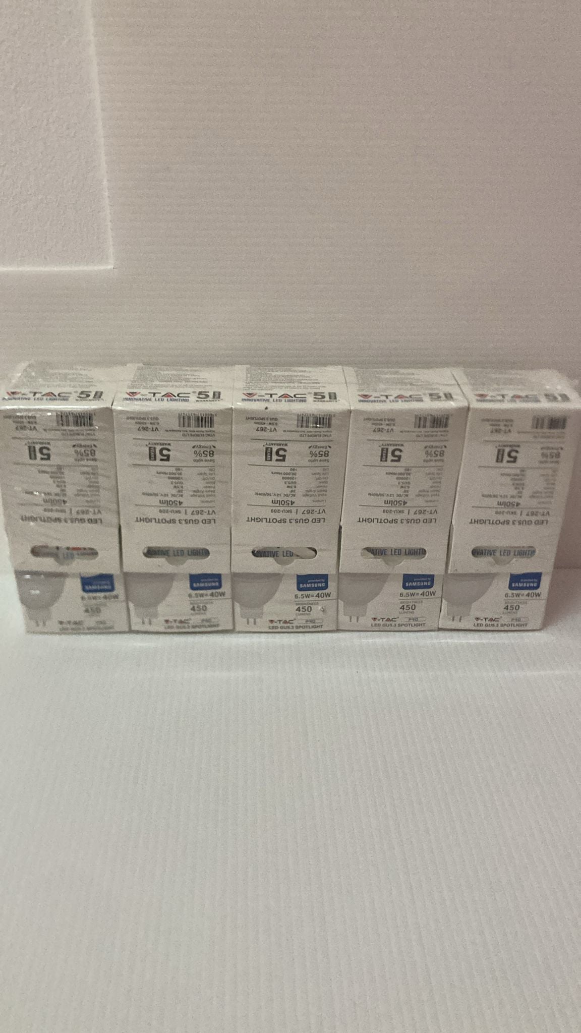 V-tac pro lampadina led spotlight 40w x10 pezzi