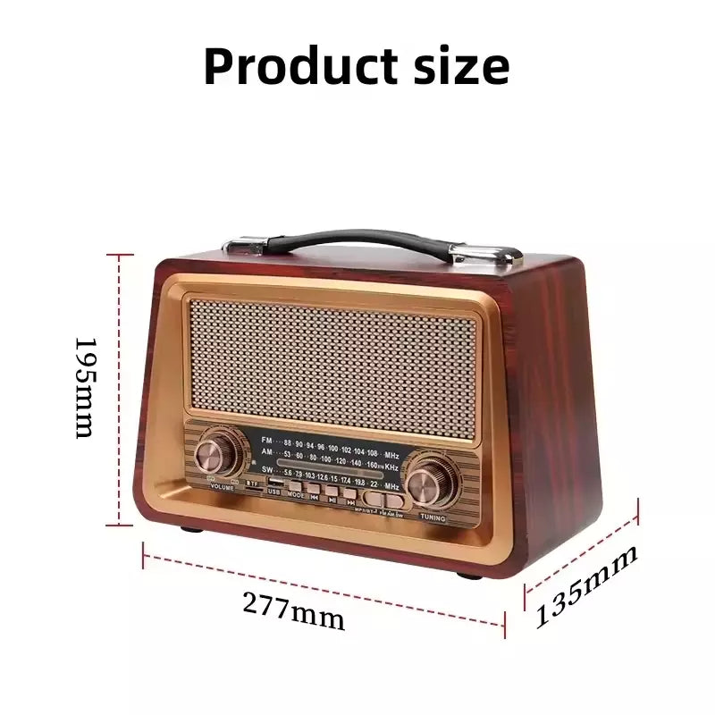 Radio retrò Mulin R-2066BT- ARTL. 1639