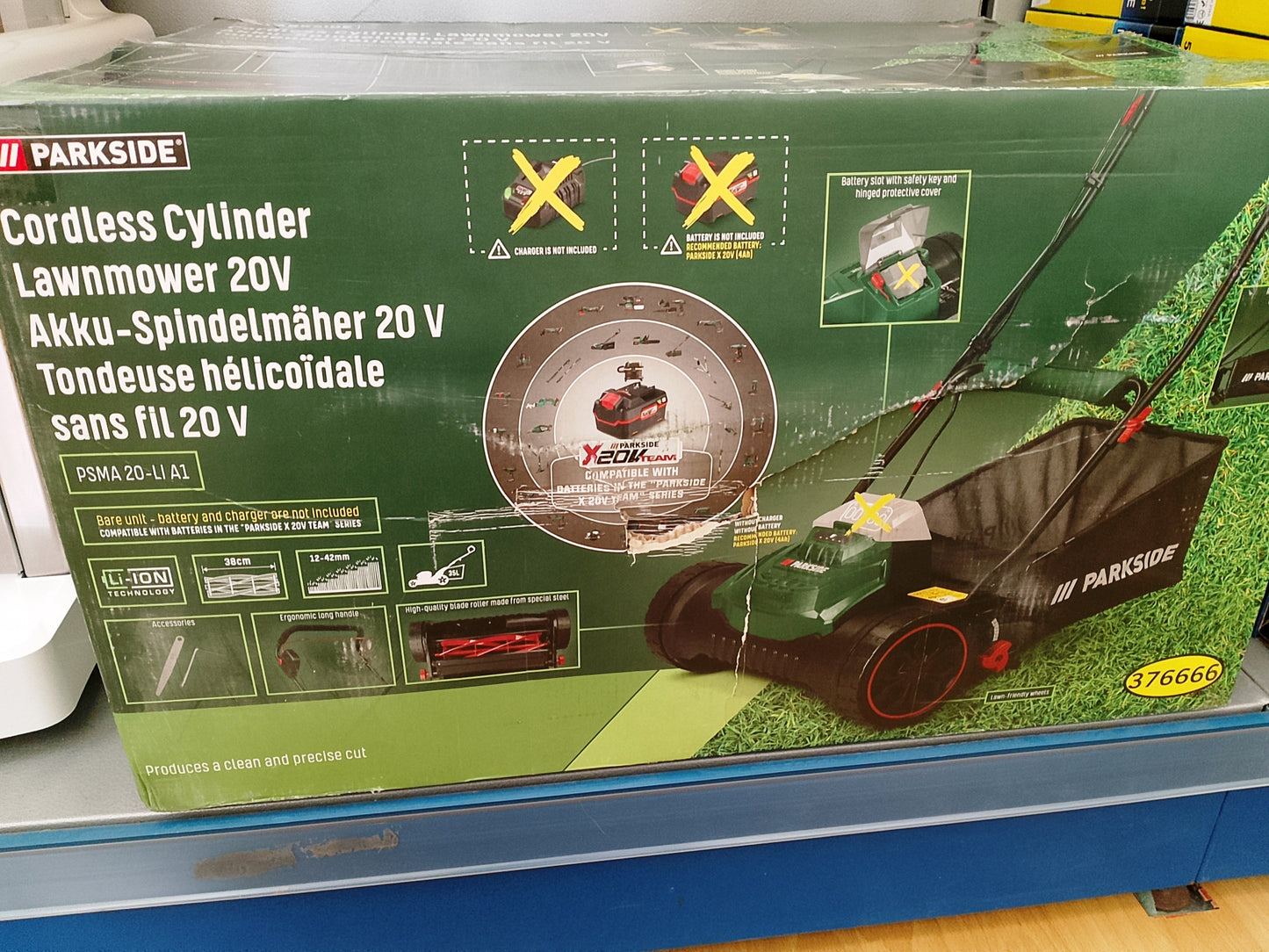 Tosaerba a cilindro senza fili 20V ART. 0020G